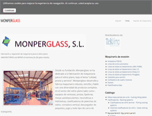 Tablet Screenshot of monperglass.com